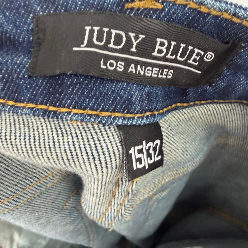 Judy Blue Straight Fit Dark Wash High Waisted Jeans Sz. 15/32 - Picture 7 of 8